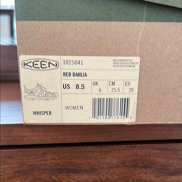 Keen Adult Red Hiking Sandals - Picture 2 of 6